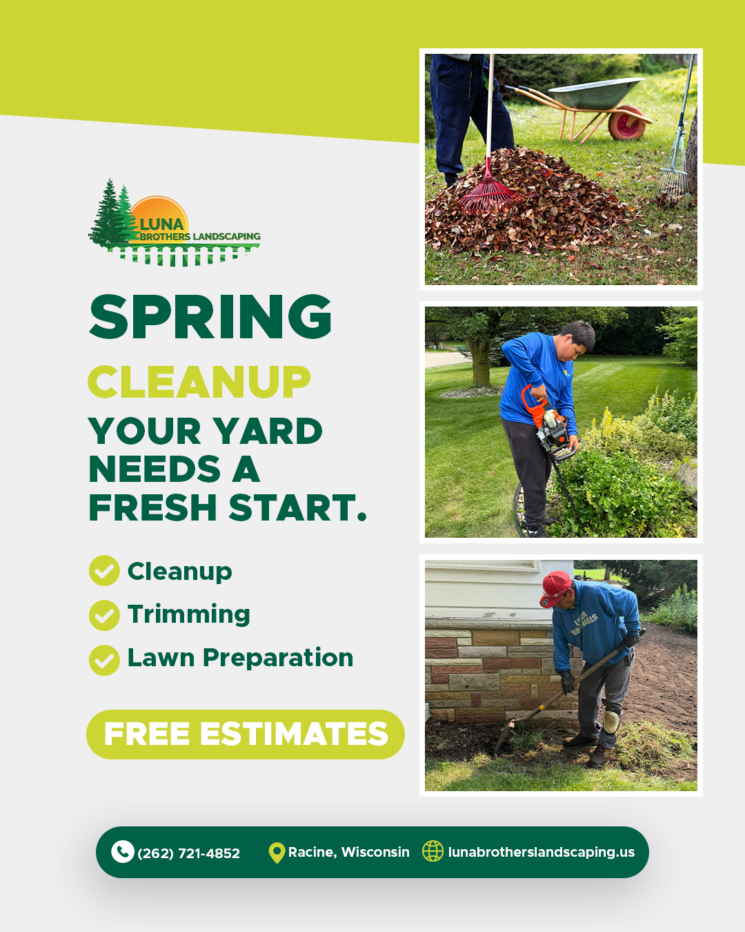 Spring cleanup — supplied business photograph